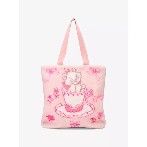 Her Universe Disney The Aristocats Marie Sherpa Tote Bag NEW - Picture 1 of 8